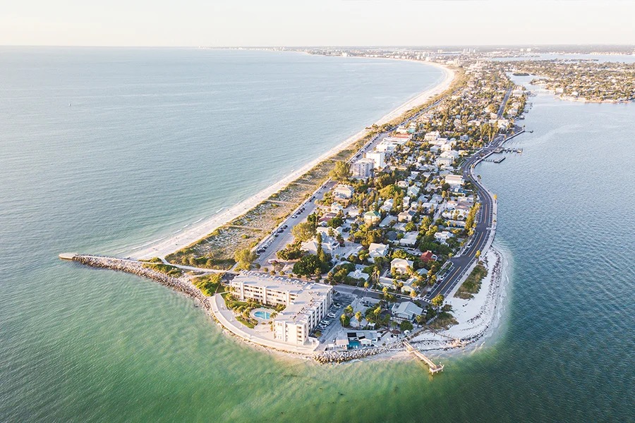 St. Pete Beach Aerial View